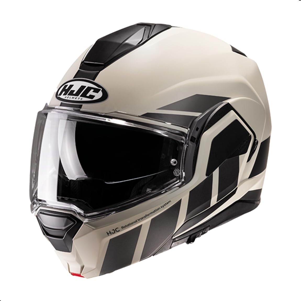 Amazon.com: HJC i100 Beis Modular Motorcycle Helmet with HJ-36